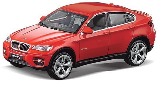 RASTAR 33700 Машина металлическая 1:43 BMW X6
