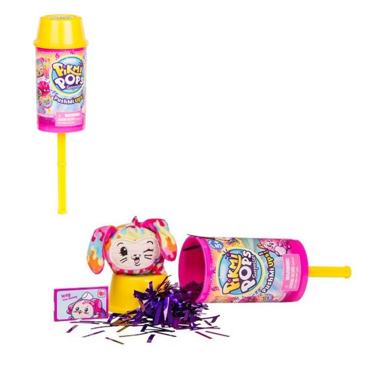 Moose 75227 Pikmi Pops Набор с героем и конфетти Pushmi Ups