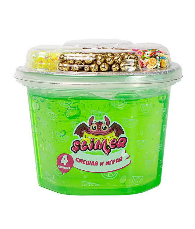 Slimer SR004 Набор для экспериментов Slimer Смешай и играй Фрукты 250 мл из пластичных масс