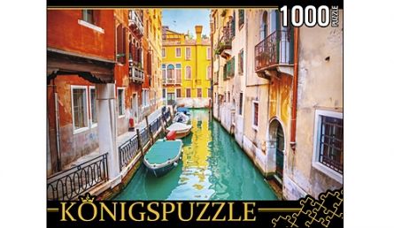 Konigspuzzle ГИК1000-8236 Пазл Венецианская улочка, 1000 элементов