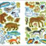 РОСМЭН 35434 Наклейки многоразовые Животные