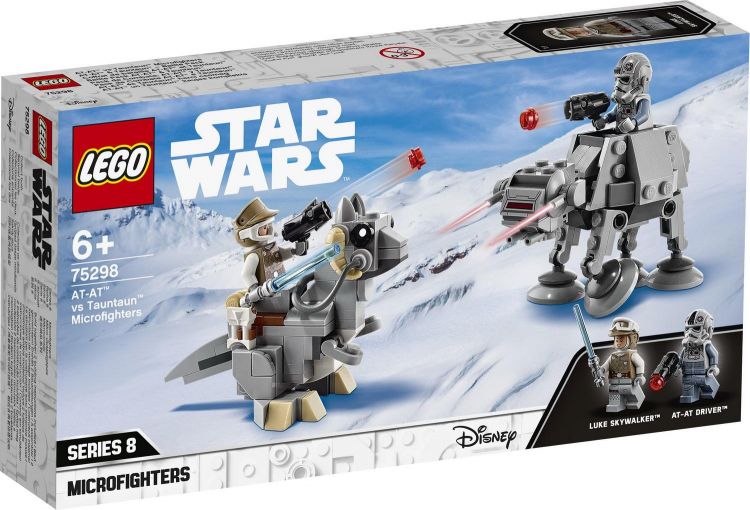 LEGO (Лего) 75298-L Конструктор LEGO Star Wars Микрофайтеры: AT-AT™ против таунтауна