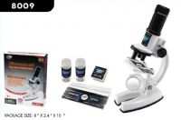 EASTCOLIGHT 8009 Набор для опытов с микроскопом и аксессуарами, 25 предметов, белый, пластмасса