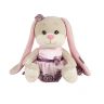 Maxitoys JL-022003-25 Jack&Lin Мягкая игрушка Зайка Лин в вечернем розовом платье, 25 см
