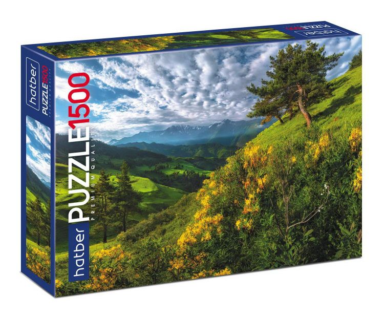 Hatber 1500ПЗ1-23047 Пазл Hatber Premium Горный пейзаж 1500 элементов, А1 Hatber 1500ПЗ1-23047 Пазл Hatber Premium Горный пейзаж 1500 элементов, А1