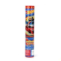 Хлопушка с цветным серпантином "HOT WHEELS", 30 см