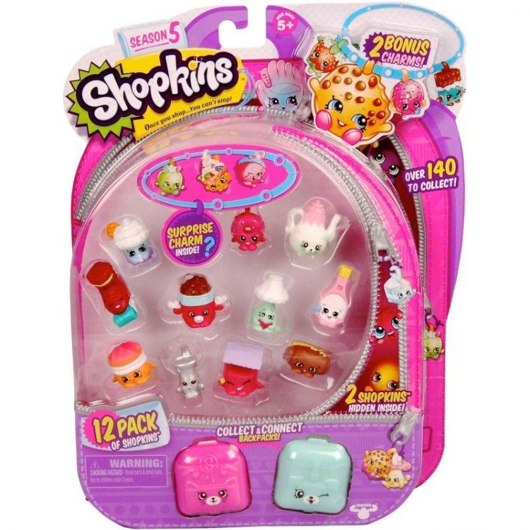 Moose 56145 Shopkins 5 сезон Набор из 12 штук в блистере