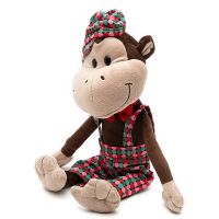 Maxitoys MT-TS0215010 Мягкая игрушка Обезьян Валек в штанишках, 20 см