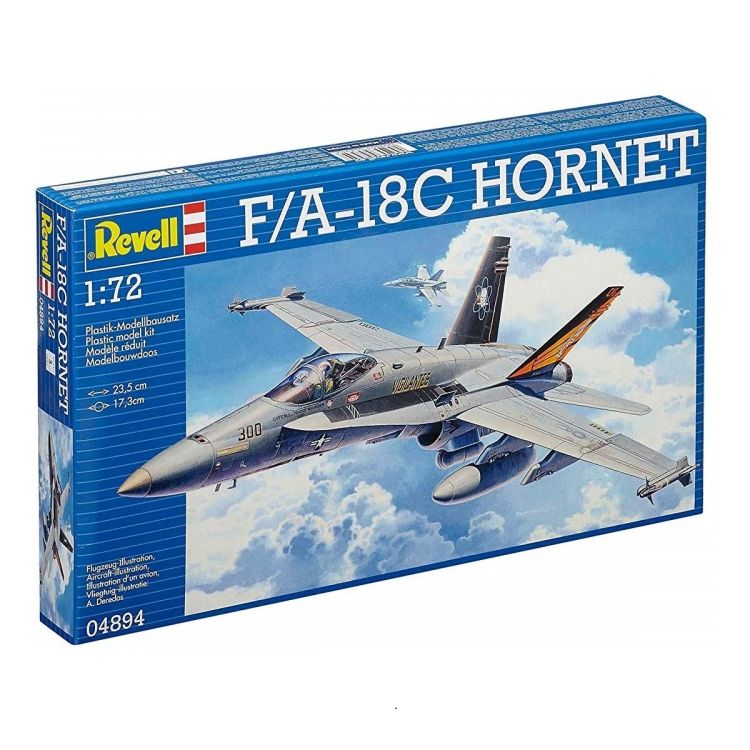 Revell 04894 Сборная модель самолета Макдоннел-Дуглас F/A-18C Hornet, 1:72
