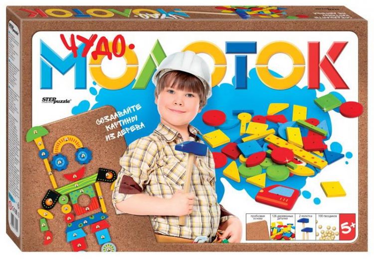СТЕП ПАЗЛ 76139 Развивающая игра STEP puzzle Чудо-молоток