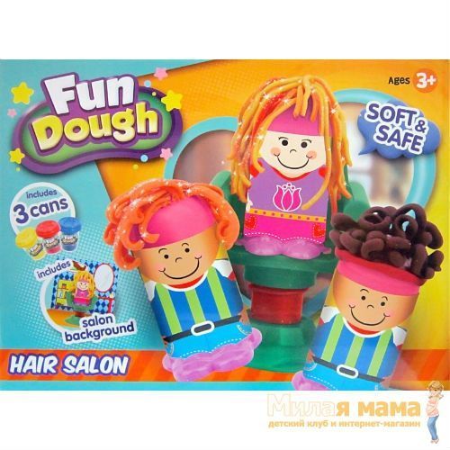 Fun Dough 88012 Игровой набор пластилина Парикмахерская