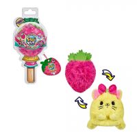Moose 75417 Pikmi Pops Плюшевая фигурка Pikmi Flips «Фруктовый Праздник», клубника