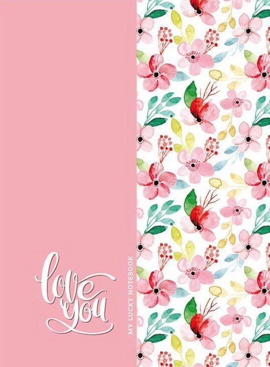 Bourgeois 0421(19464) Блокнот Bourgeois Pink flower studio 320л клетка