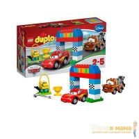 Lego Duplo Cars 10600 Конструктор Лего Дупло Тачки Гонки на тачках, 29 деталей