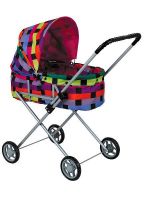 Melobo 9325D Коляска классическая для куклы, 58x34x55 см