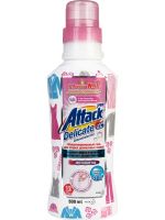 ATTACK 940362/413240 Гель для стирки Attack Delicate Emerl Концентрированный, Цветущий сад 500 мл