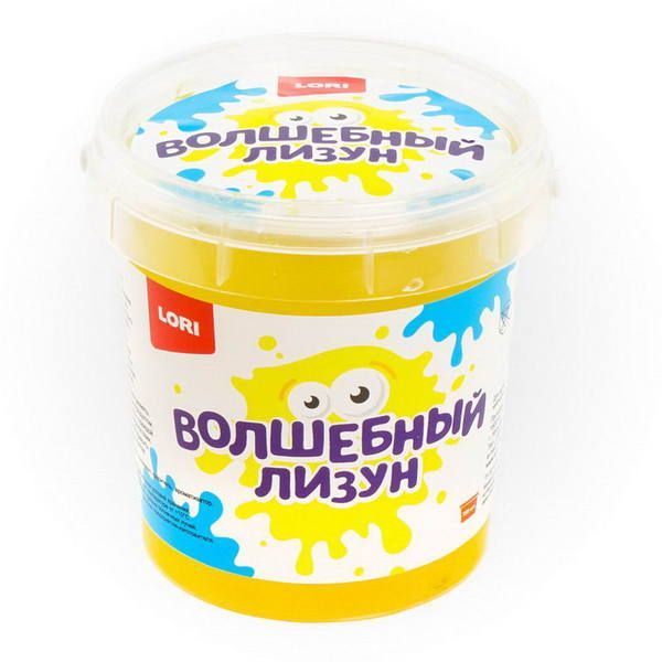 LORI Лз-004 Лизун волшебный "Жёлтый с ароматом банана", 150мл.
