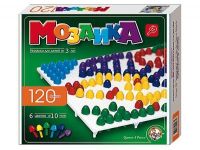 Мозаика d10 / 6 цветов / 120шт