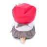 BUDI BASA LB-037 Мягкая игрушка Кошечка Ли-Ли BABY в шапочке с мышкой, 20 см