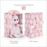 BUDI BASA LB-037 Мягкая игрушка Кошечка Ли-Ли BABY в шапочке с мышкой, 20 см