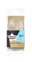 Tommee Tippee 42112241 Соски для бутылочки Close to nature"средний поток", с 3 мес., 2 шт.