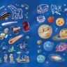 РОСМЭН 35431 Наклейки многоразовые Космос