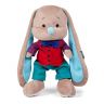 Maxitoys JL-026-25 Jack&Lin Мягкая игрушка Зайчик Жак в красной жилетке, 25 см