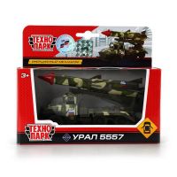 Технопарк SB-16-49-A-WB Коллекционная металлическая машина Урал-ракетоноситель