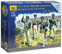 Звезда (ZVEZDA) 6808з-no Модель сборная Русская линейная пехота