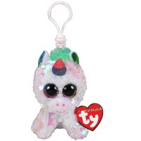 TY 35319 Flippable Брелок Единорог Pixy с пайетками, 12 см