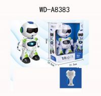 JUNFA 99333-1 Робот р/у, световые и звуковые эффекты, 26х21,50х10,50 см