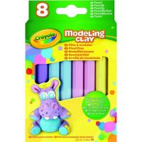 Crayola 57-0311 Незасыхающий пластилин "Пастель", 4 цвета