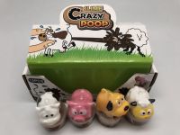 JUNFA A37-826/1 Игрушка-антистресс Слайм "CRAZY POOP", 4 вида в ассортименте, (корова, свинья, собака, овца),