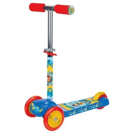 NEXT ST-PL004 Детский самокат "Джейк и пираты Нетландии", трехколесный