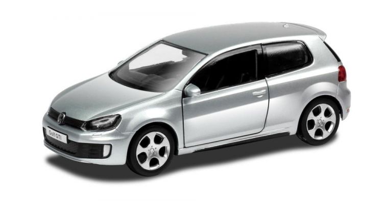 RMZ City 554018-SIL Машина металлическая Volkswagen Golf GTI, 1:32, цвет серебряный
