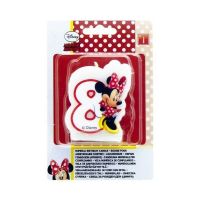 Procos 82927 Свечка "Минни Маус", цифра 8