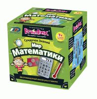 BrainBox 90718 Игра настольная Сундучок знаний "Мир математики"