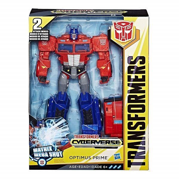 Hasbro E2067 Transformers Робот-трансформер "Трансформеры: Кибервселенная" Оптимус Прайм, 30 см