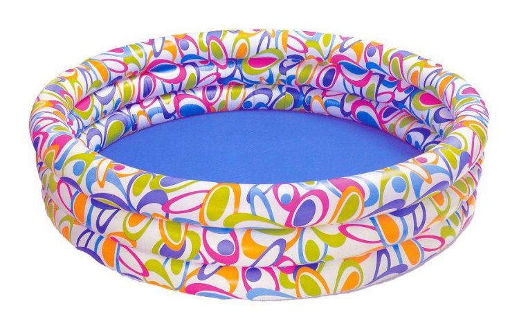 Intex 56440 Бассейн надувной "Fun Dots Pool", 168х41 см