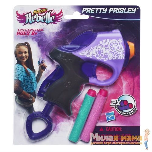 NERF Rebelle Мини бластер Pretty Paisley