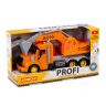Полесье 86457 Машинка инерционная PROFI Экскаватор оранжевый, со светом и звуком (в коробке)