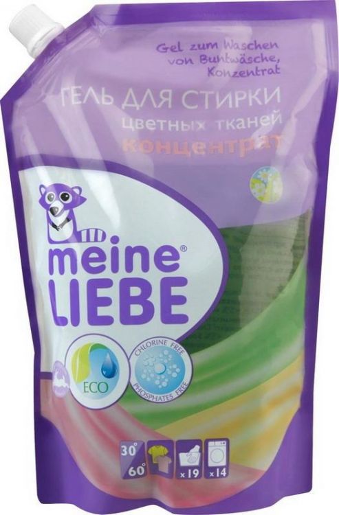 Meine Liebe ML31118 Гель для стирки MEINE LIEBE концентрат для цветных тканей 750мл (cменный блок)
