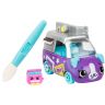 Moose 57401 Машинка Cutie Car S3, меняющая цвет с кисточкой и фигуркой Шопкинс, Speed Camera
