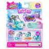Moose 57401 Машинка Cutie Car S3, меняющая цвет с кисточкой и фигуркой Шопкинс, Speed Camera