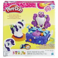 Hasbro B3400 Play-Doh Набор пластилина «Туалетный столик Рарити»
