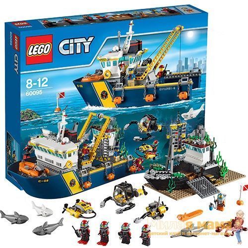 Lego City 60095 Лего Город Исследовательский корабль, 717 деталей