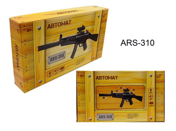 ABtoys ARS-310 Игрушечный автомат со световыми и звуковыми эффектами