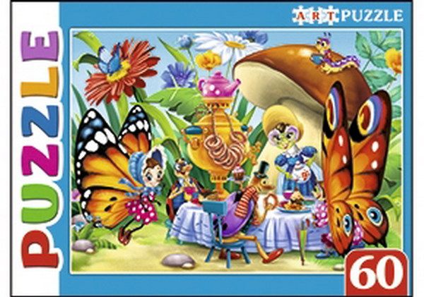 Рыжий кот ПА-4528 Artpuzzle. Пазлы 60 элементов. СКАЗКА № 86