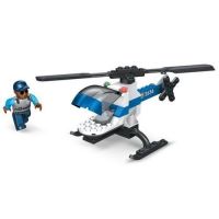 Mega Bloks 2413 Мини-набор "Blok Squad Starter - Полицейский вертолет"