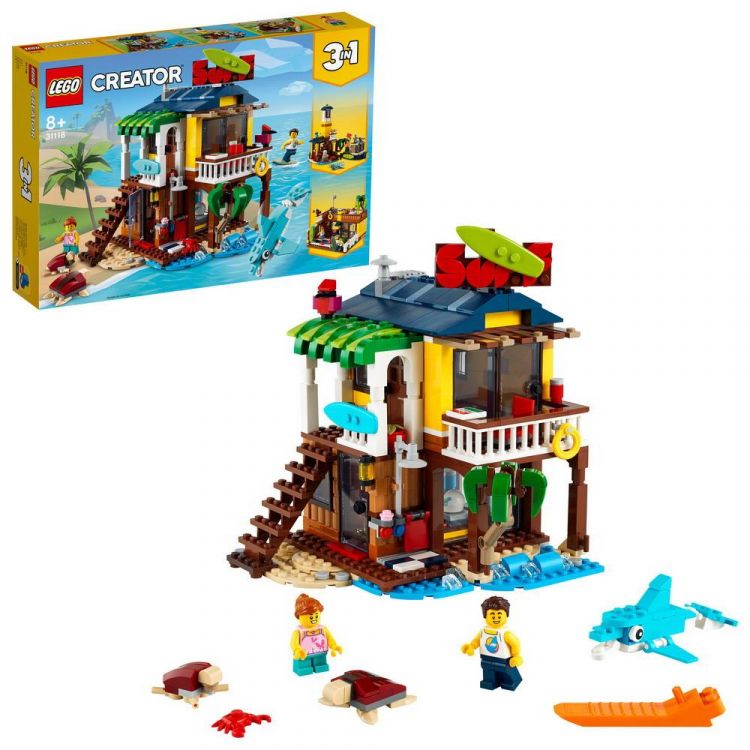 LEGO (Лего) 31118-L Конструктор LEGO Creator Пляжный домик серферов